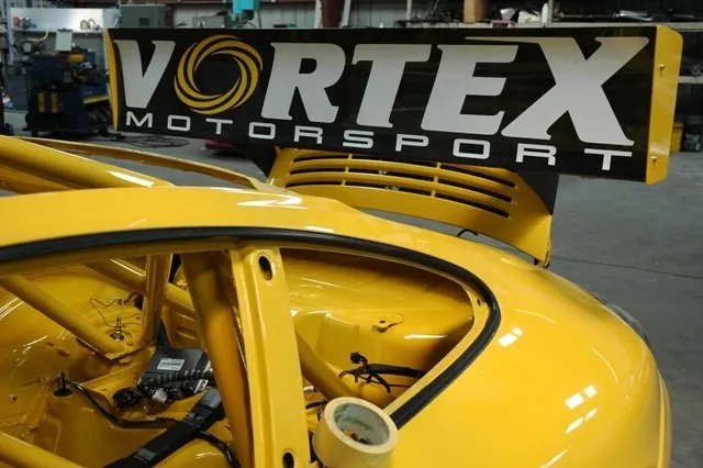 The Porsche 996 track build-out at Vortex Motorsport